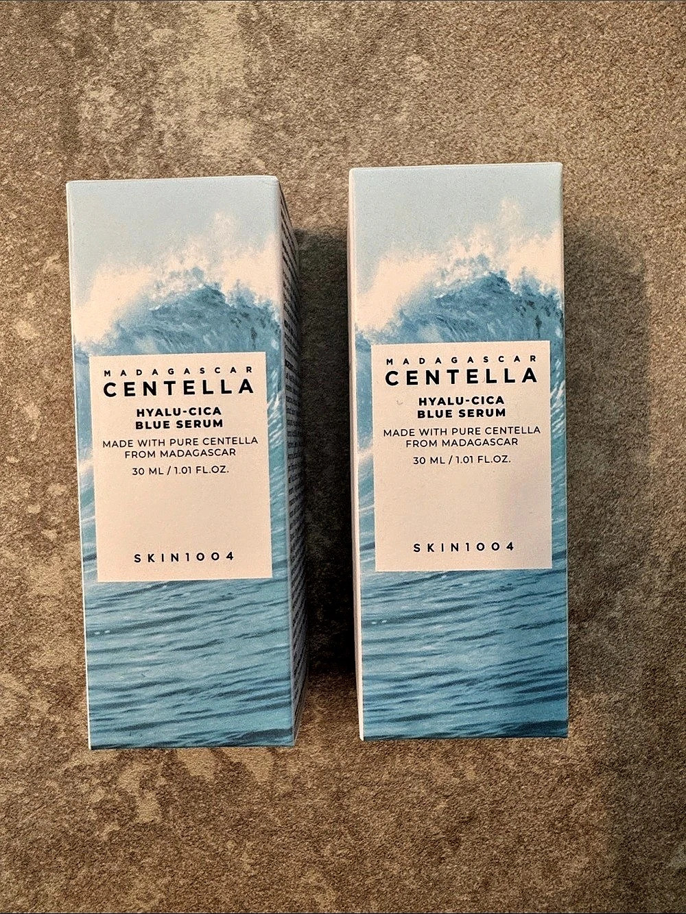 SKIN1004 Madagascar Centella Hyalu-Cica Blue Serum Blue Serum 2-Pack NWT